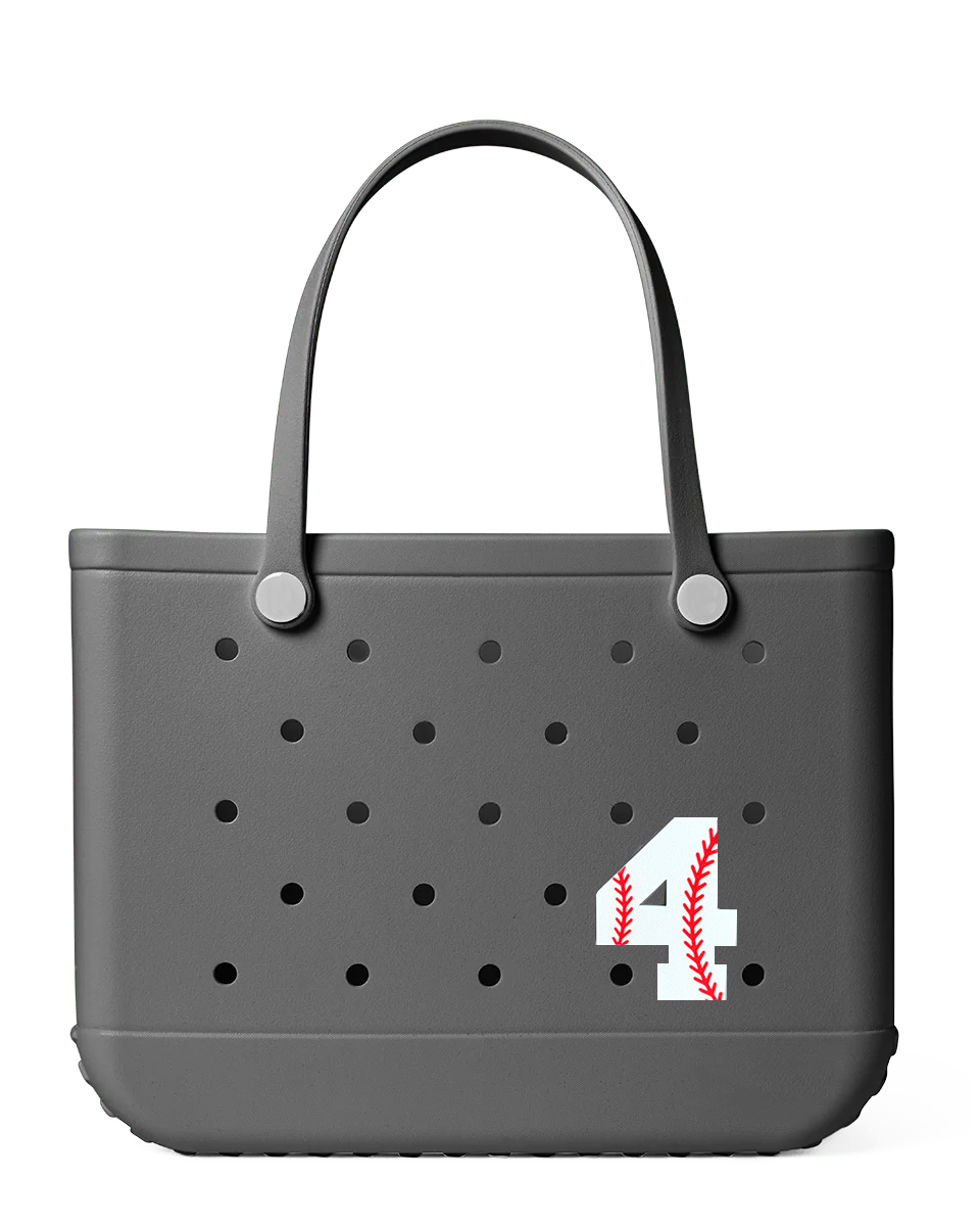 Baseball Number Charm