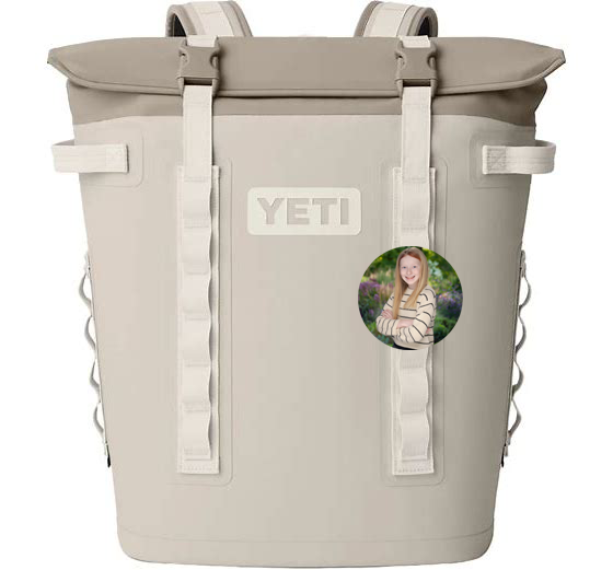 Custom Photo Yeti Charm