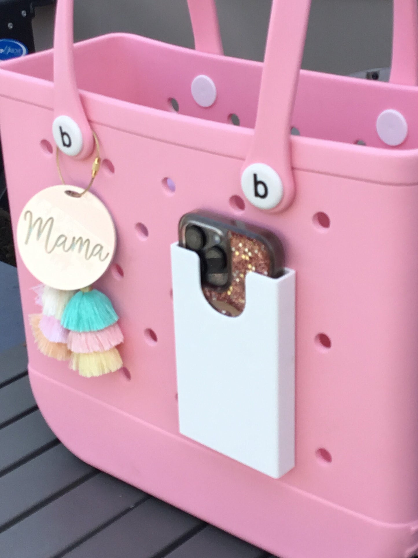 Bogg Bag Phone Holder, Bogg Bag Wallet Holder, Bogg Bag Accessories, Beach Bag Phone Holder