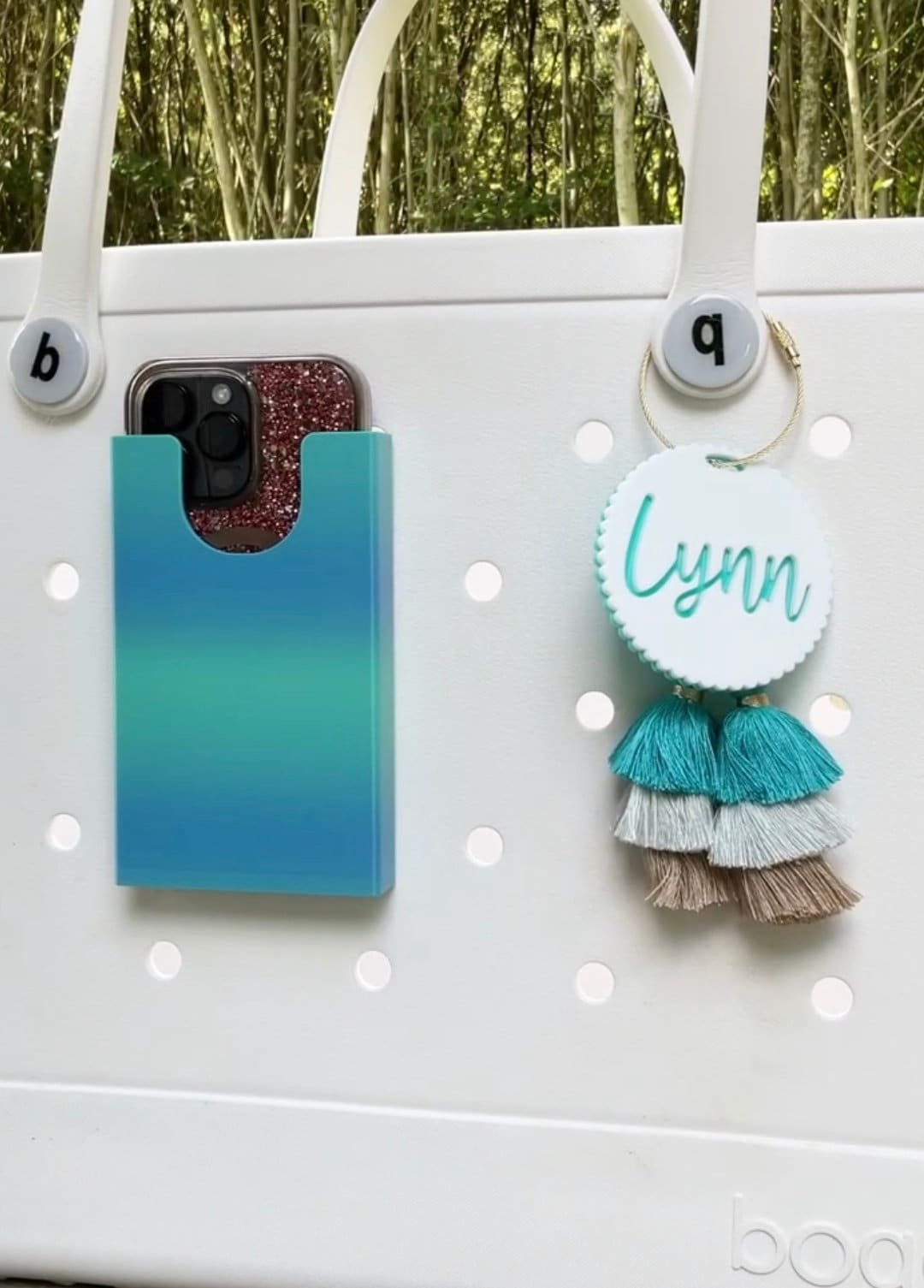 Bogg Bag Phone Holder, Bogg Bag Wallet Holder, Bogg Bag Accessories, Beach Bag Phone Holder