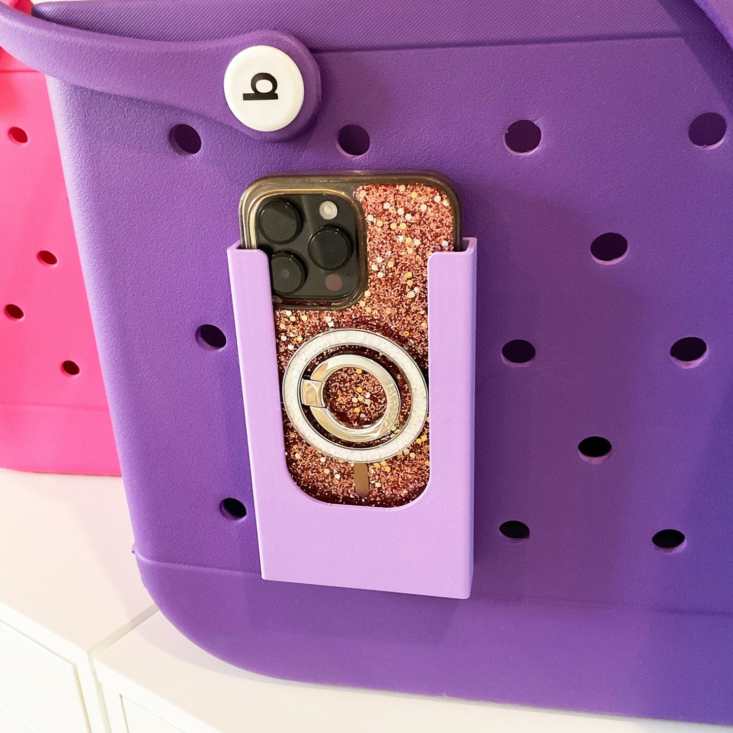 Bogg Bag Phone Holder, Bogg Bag Phone Holder for Popsockets, Bogg Bag Accessories, Beach Bag Phone Holder