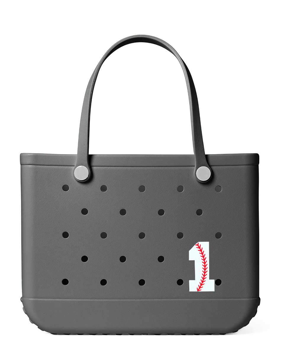 Baseball Number Charm