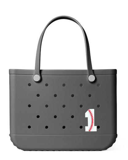 Baseball Number Charm