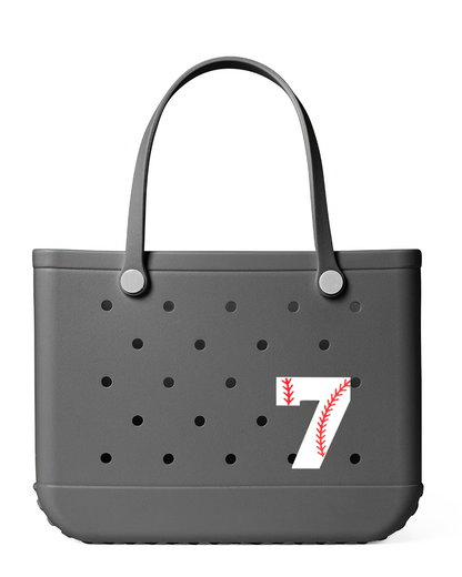Baseball Number Charm