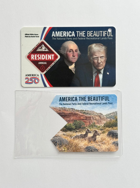 National Park Pass Sleeve