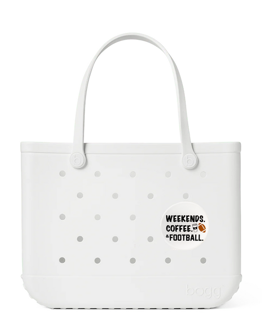 Weekends, Coffee and Football Charm