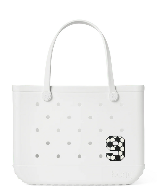 Soccer Number Bogg Charm