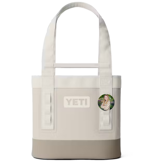 Custom Photo Yeti Charm