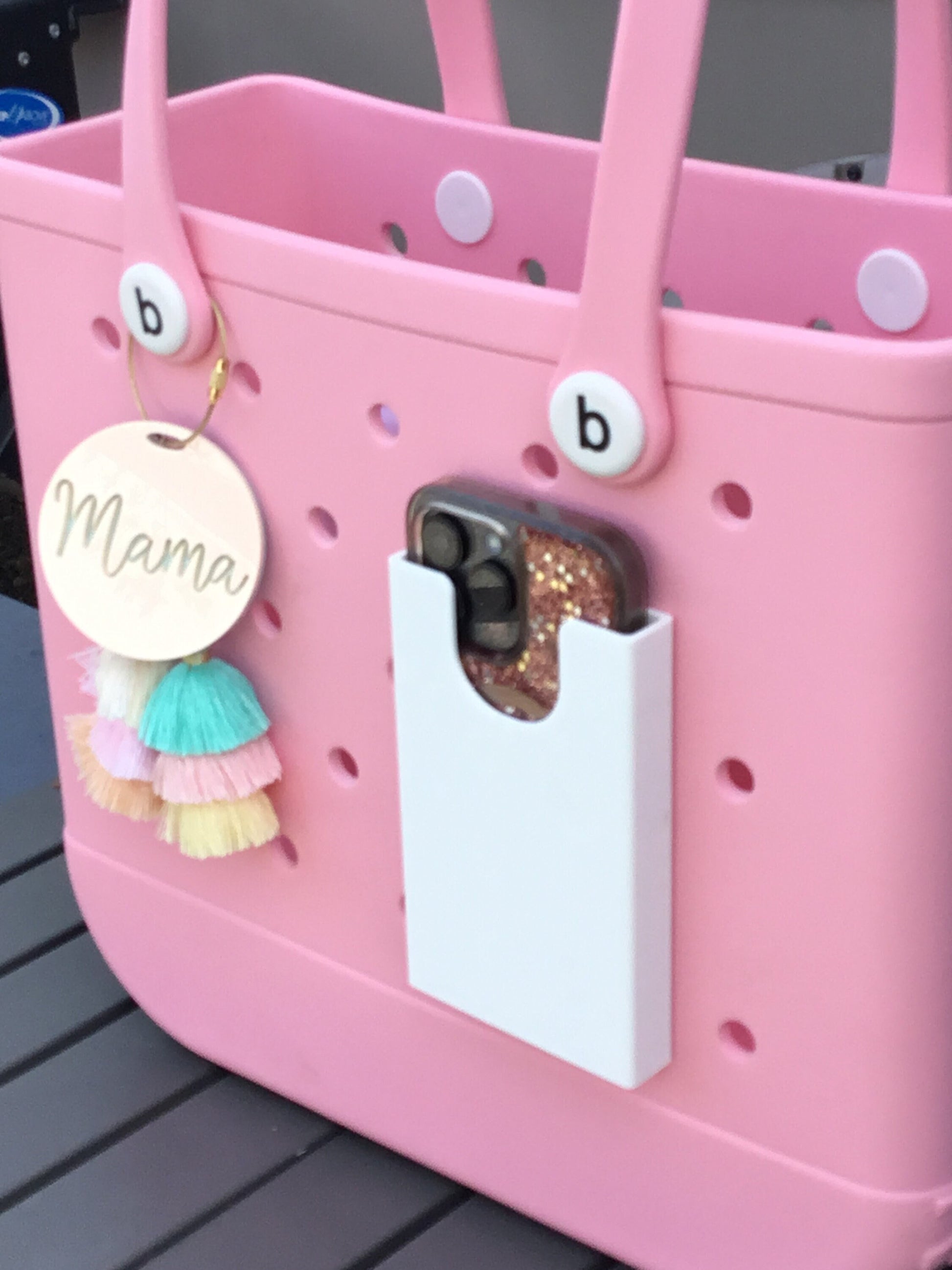 Bogg Bag Phone Holder, Bogg Bag Wallet Holder, Bogg Bag Accessories, Beach Bag Phone Holder