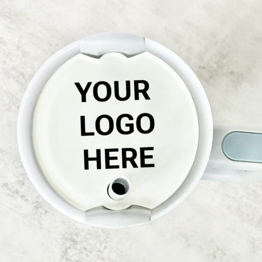 Personalized Logo Tag for Stanley H2.0 Tumblers, Stanley Topper , Custom Logo Name Plates, Stanley Cups Name plate Custom tag