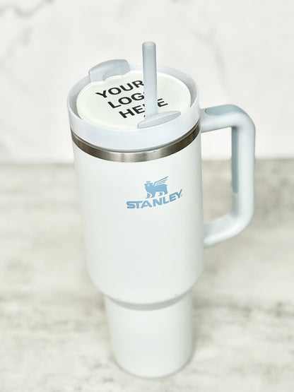 Personalized Logo Tag for Stanley H2.0 Tumblers, Stanley Topper , Custom Logo Name Plates, Stanley Cups Name plate Custom tag